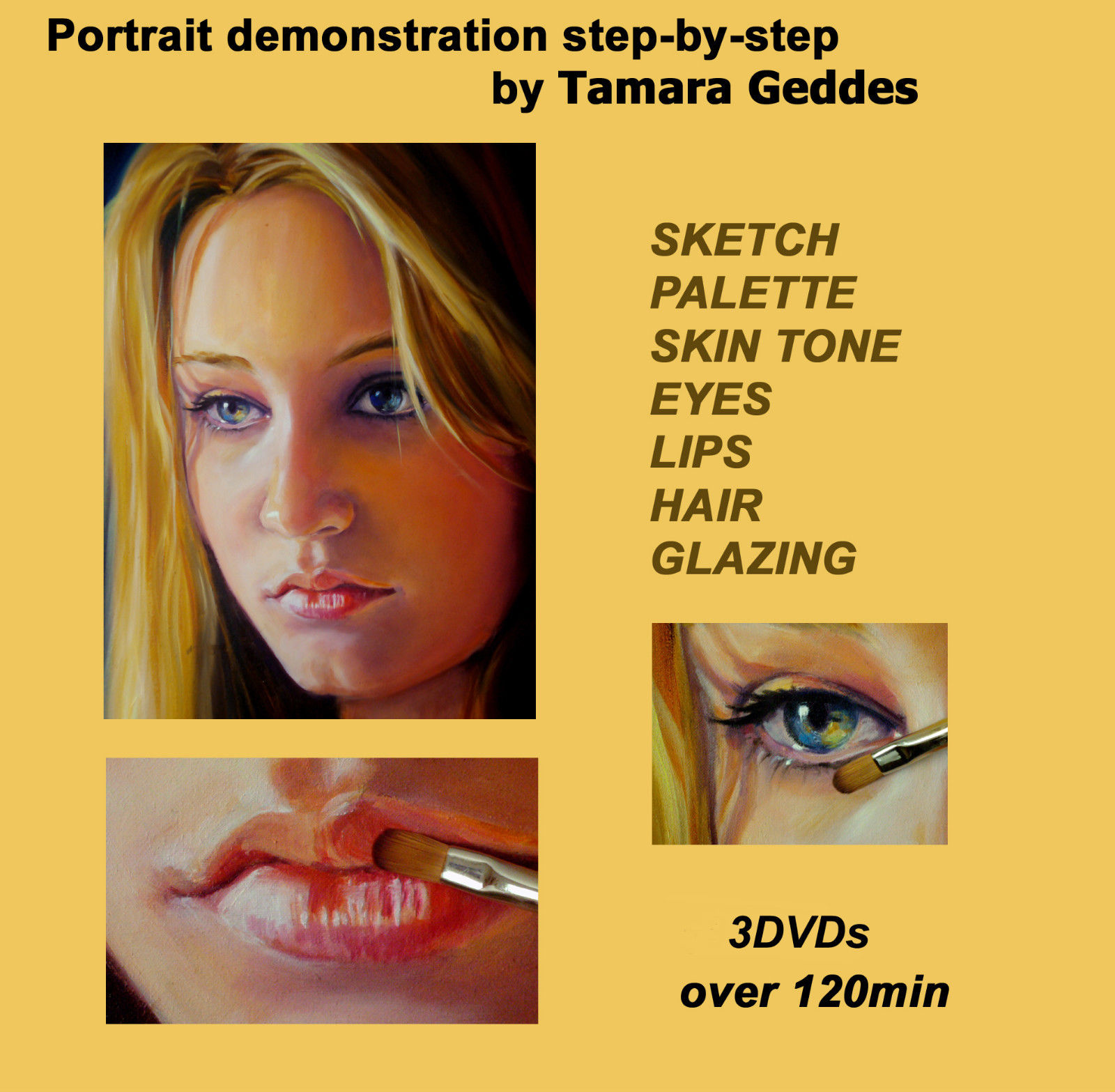 Step-By-Step Portrait Demo by Tamara Geddes [repost]