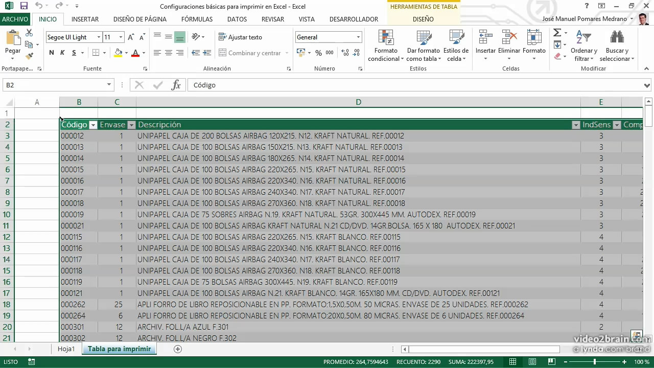 Microsoft Excel 2013 avanzado