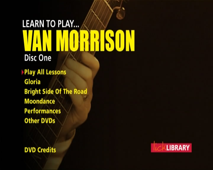 Learn To Play Van Morrison