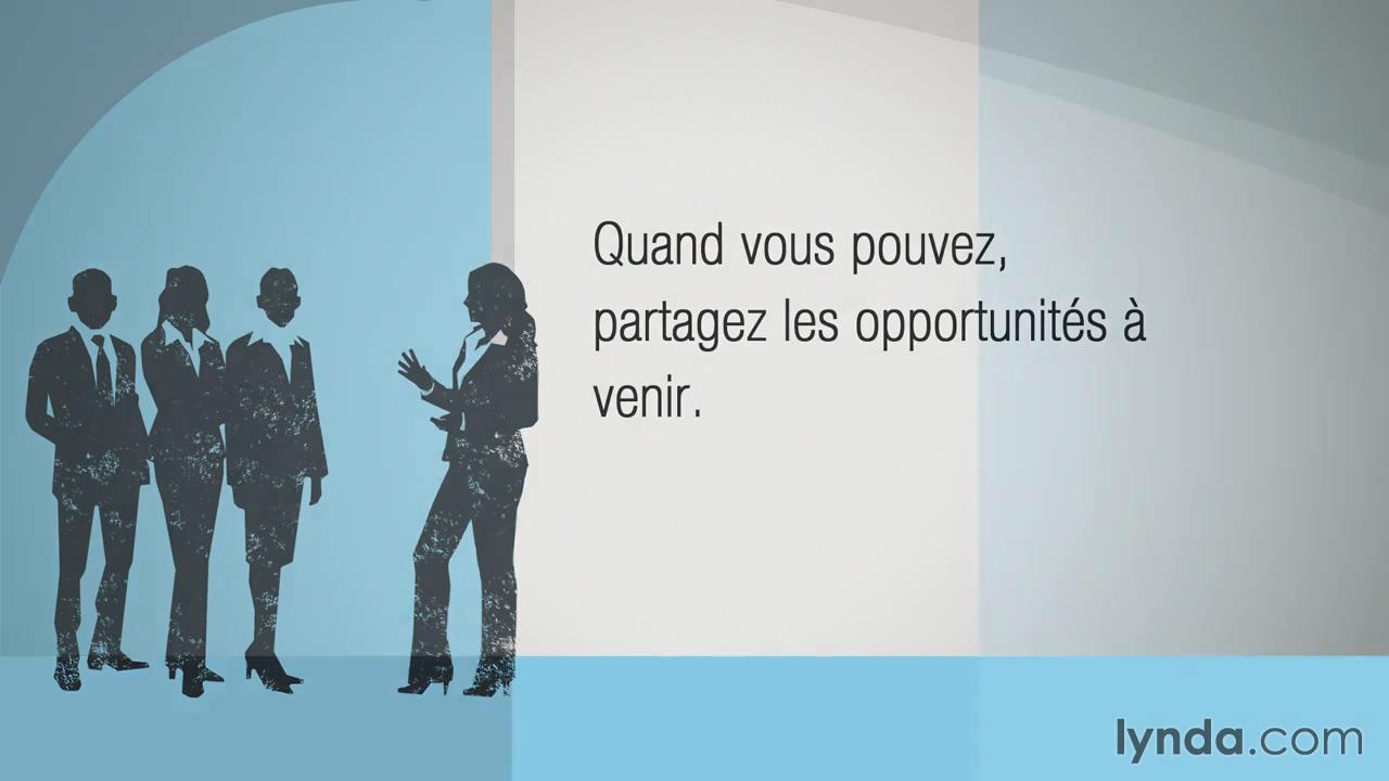 Tisser des liens avec ses collègues de travail