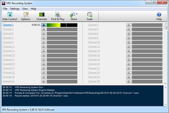 VRS Recording System 5.48