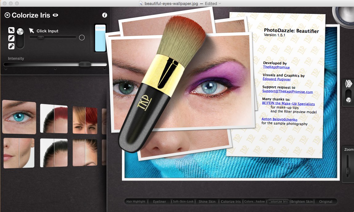 PhotoDazzle Beautifier 1.5.1 Mac OS X