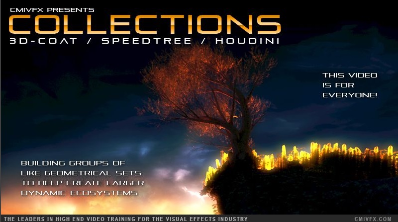 CMIVFX - Speedtree Collections With 3D-Coat and Houdini