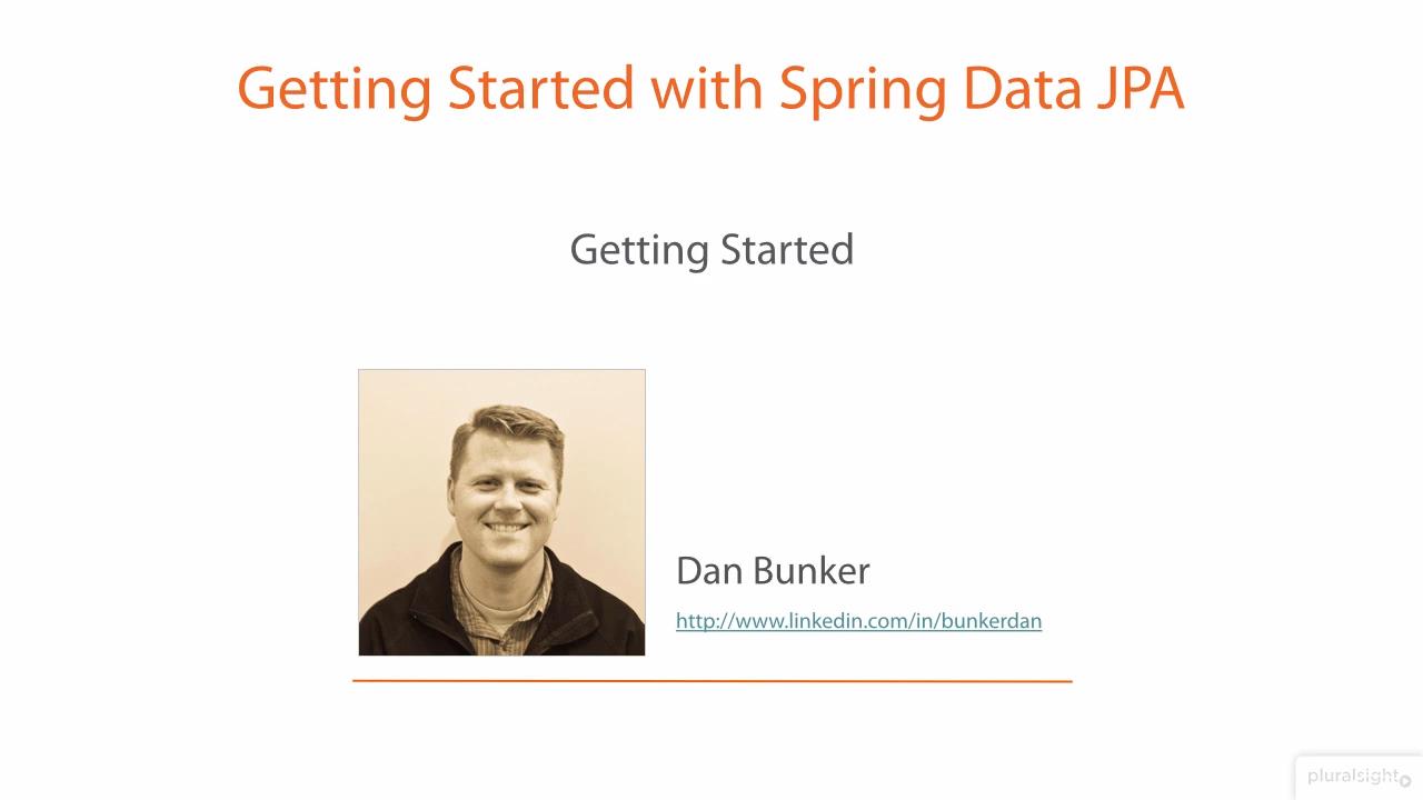 Getting Started with Spring Data JPA