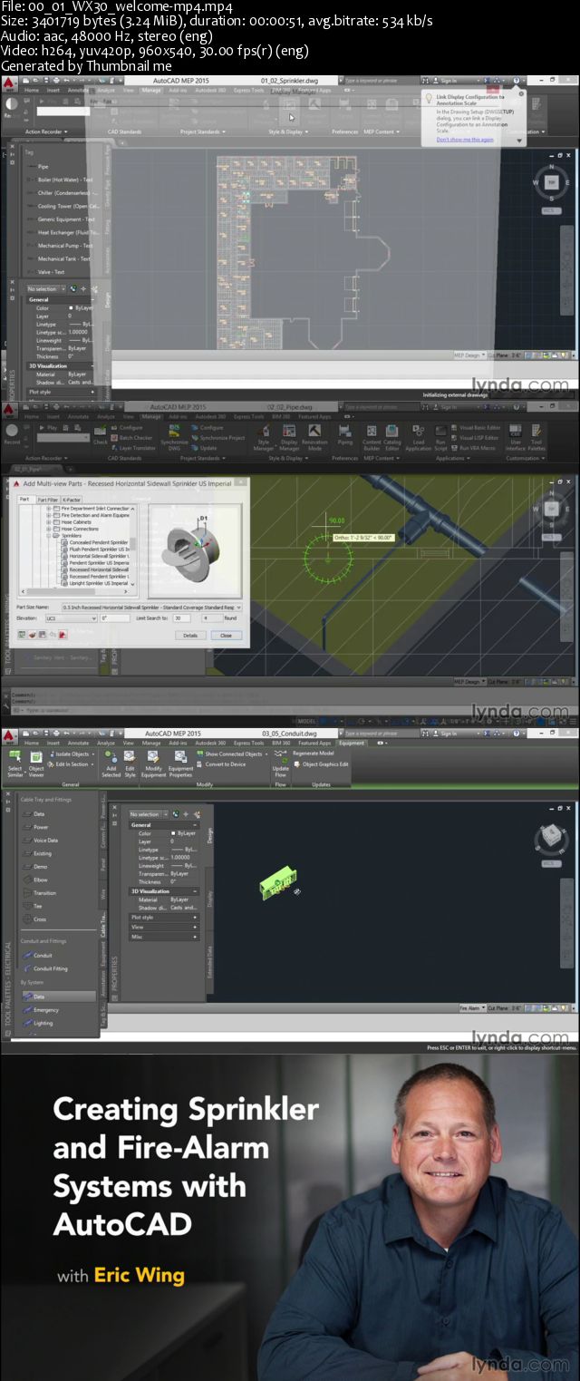 Creating Sprinkler and Fire-Alarm Systems with AutoCAD