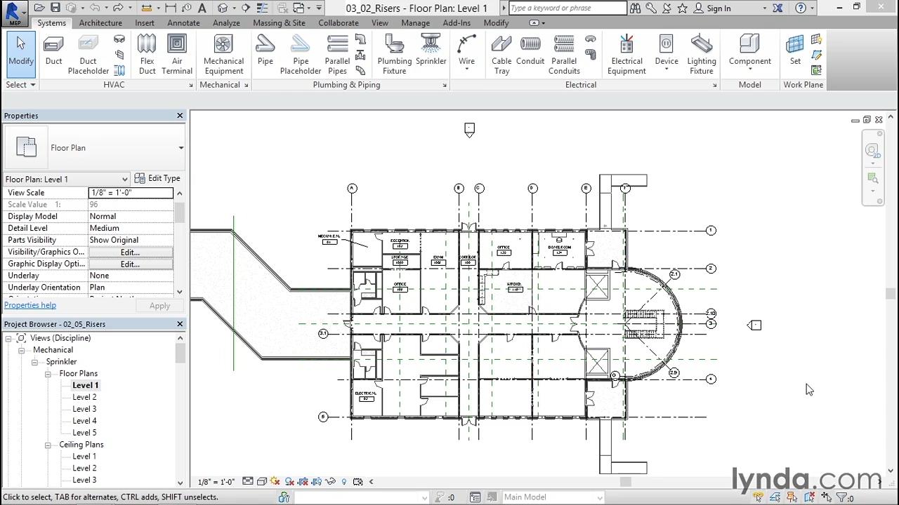 Sprinkler Design with Revit with Eric Wing