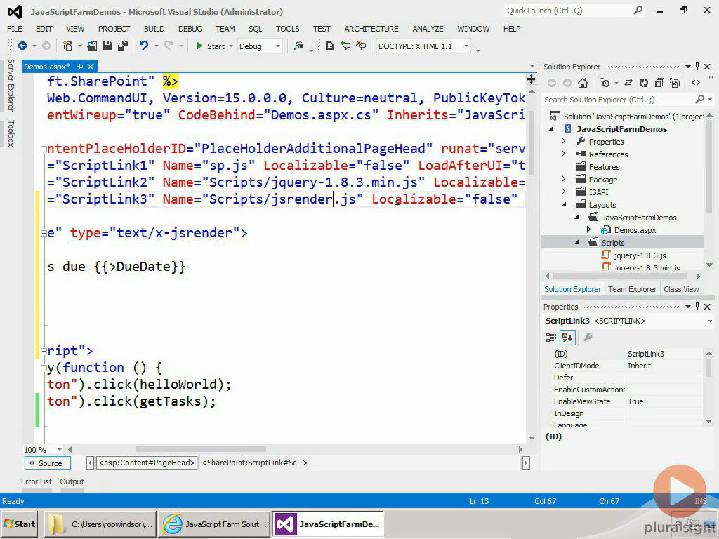 Pxxx - SharePoint 2013 Development: Client Object Model and REST API [repost]