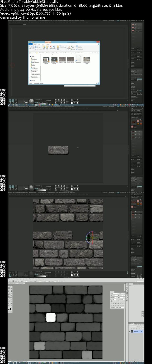 Sellfy - Advanced Surfaces #2 - Tileable Cobblestones