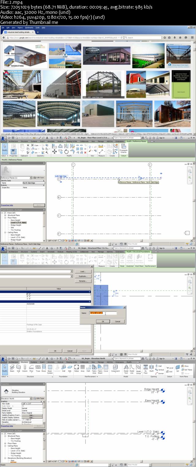 Creating Custom Families for Industrial Structures