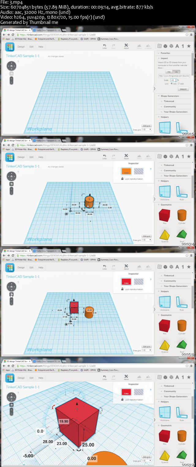 Designing a Rocket for 3D Printing in Tinkercad