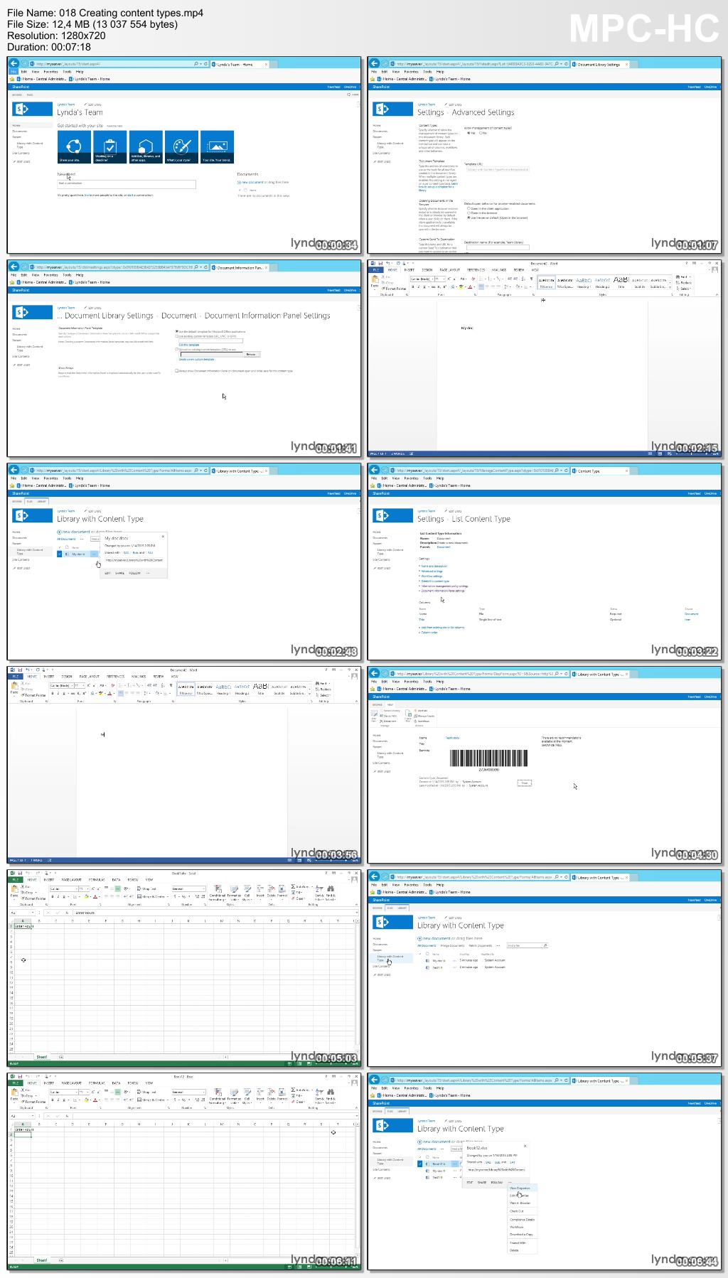 Lynda - SharePoint 2013 Site and Collection Administration