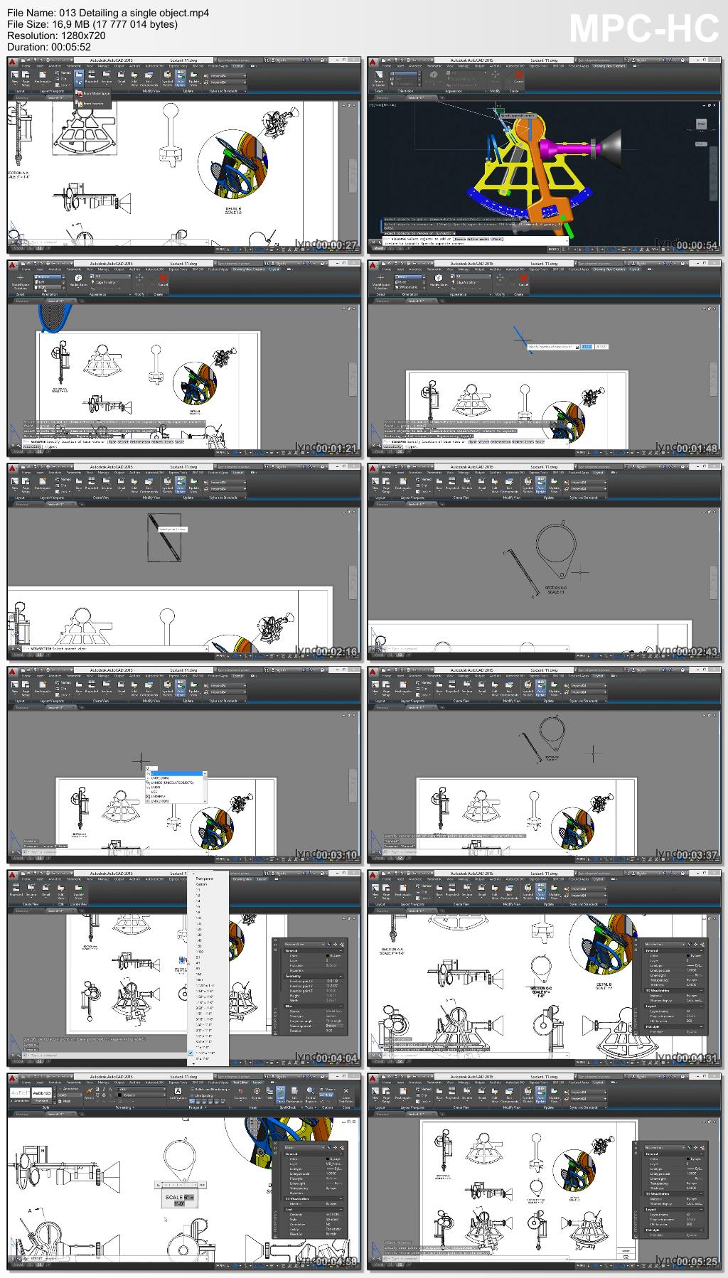 Lynda - Documenting AutoCAD 3D Models