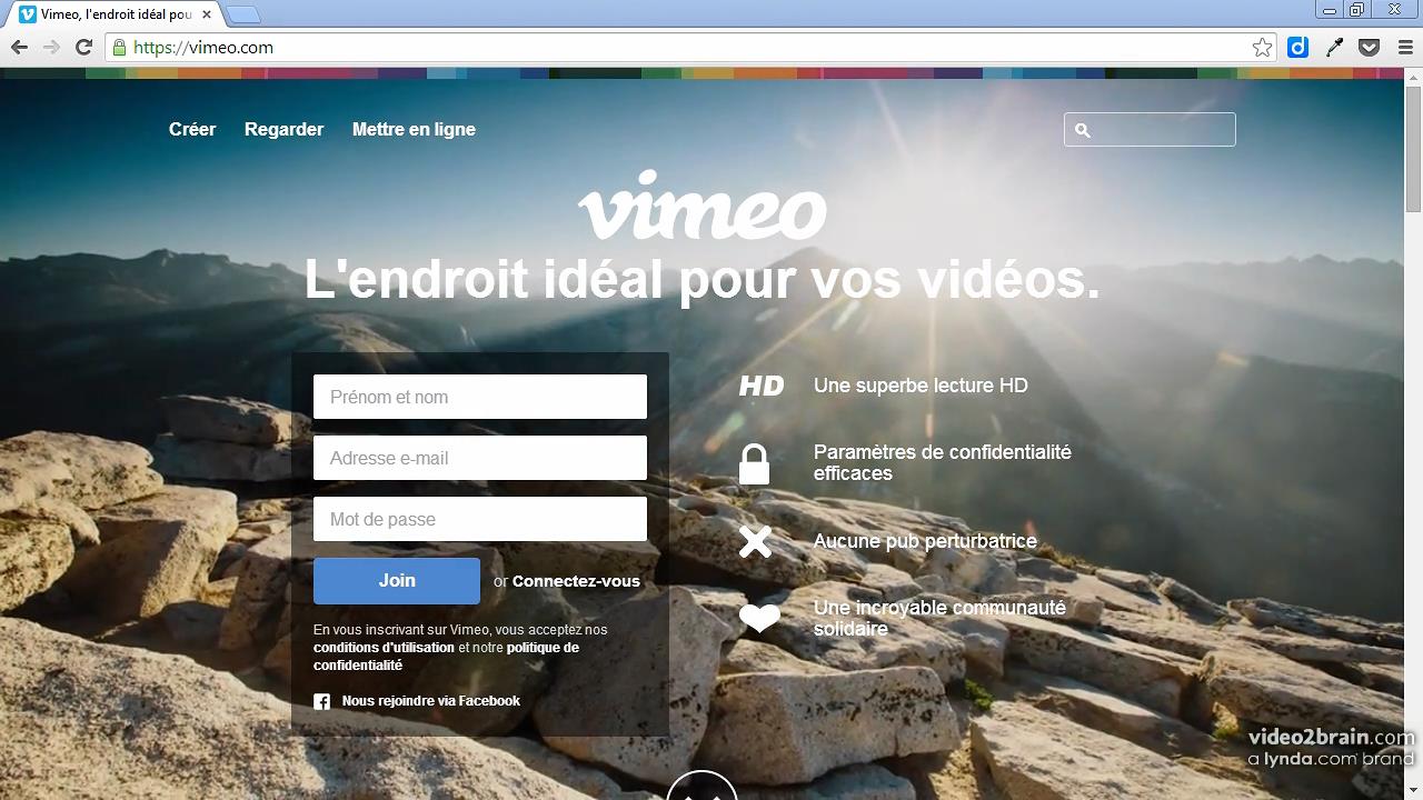 Les fondamentaux de Vimeo