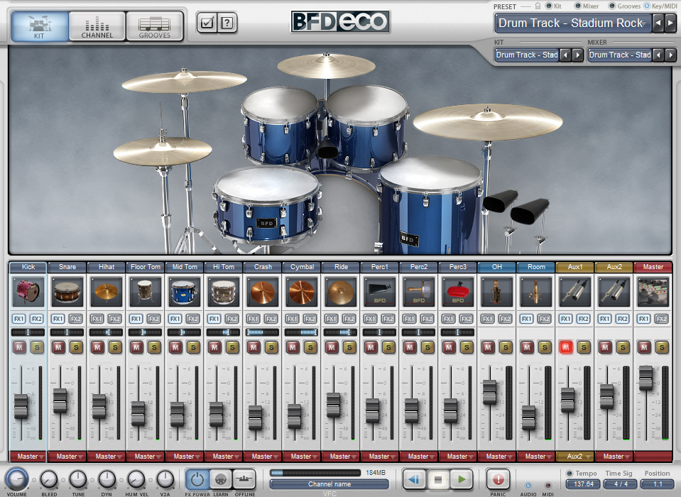 FXpansion BFD Eco Full v1.5.0.11 WIN OSX