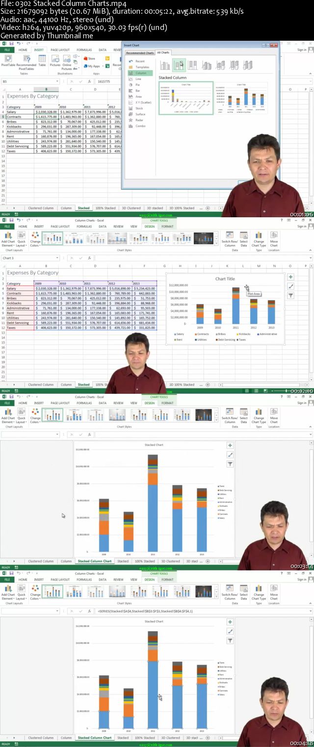 Microsoft Excel Charts Master Class