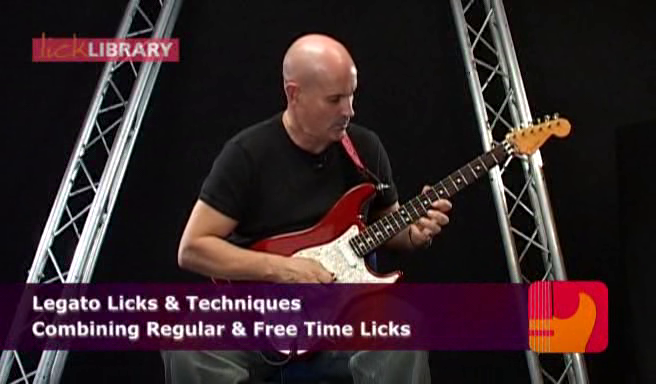 Lick Library - Ultimate Guitar Techniques - Legato Licks and Techniques - DVD/DVDRip (2007)