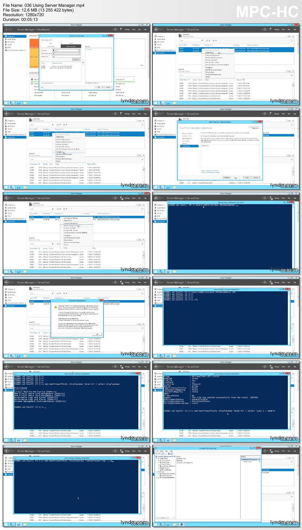 Lynda - Up and Running with Server Core for Windows Server 2012 R2