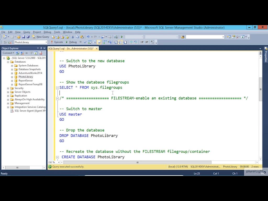 SQL Server 2012-2014 Native File Streaming