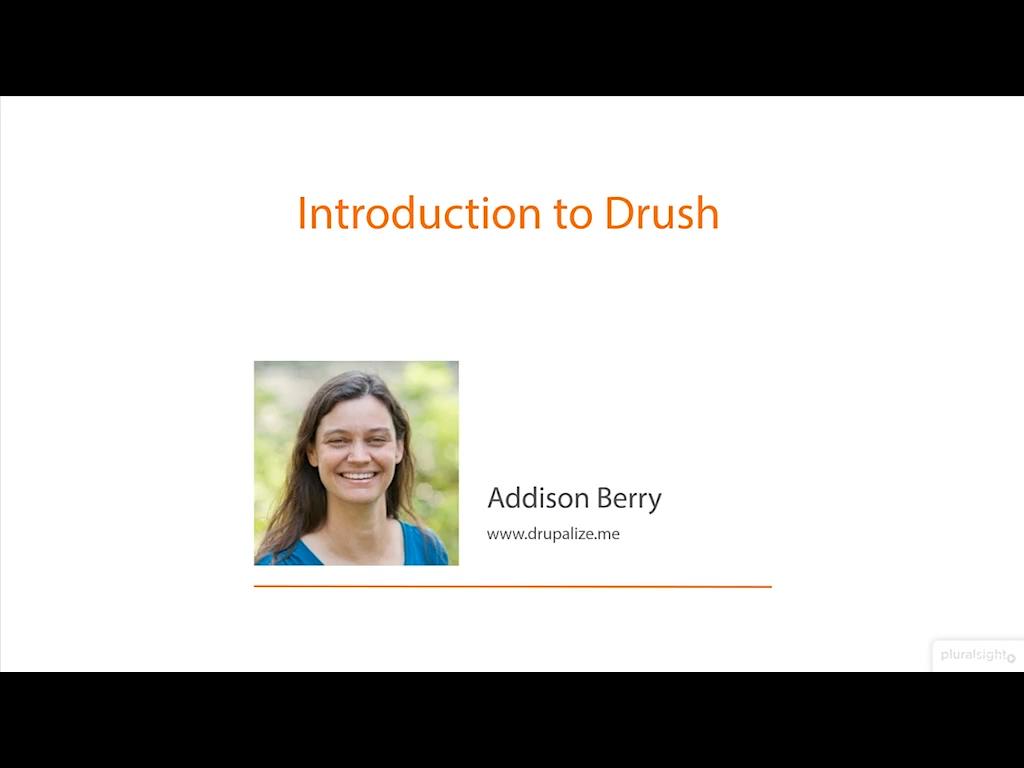 Introduction to Drush