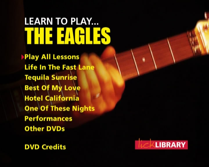 Learn To Play The Eagles