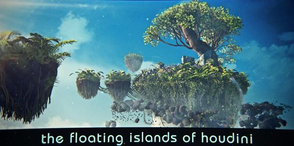 Rohan Dalvi - Floating islands of Houdini- 3 parts