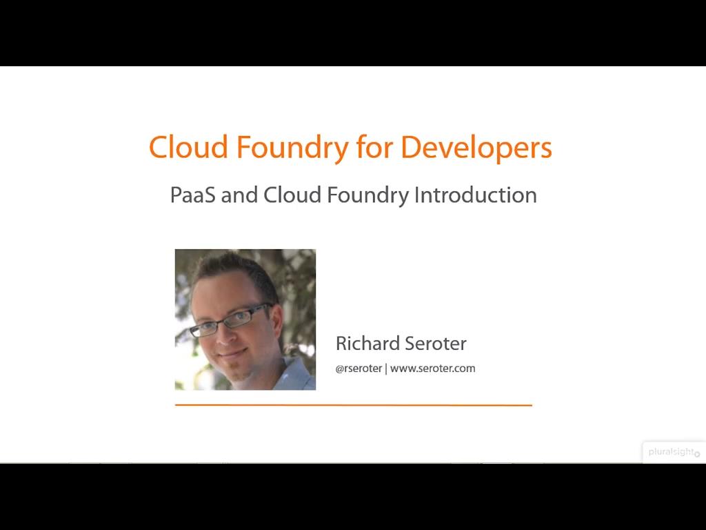 Cloud Foundry for Developers