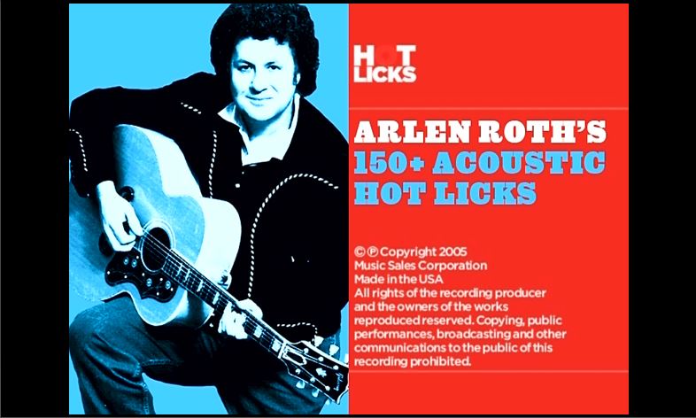 Hot Licks - Arlen Roths 150+ Acoustic Hot Licks: For Rock, Blues, Country, Rockabilly & R&B Guitar (Repost)