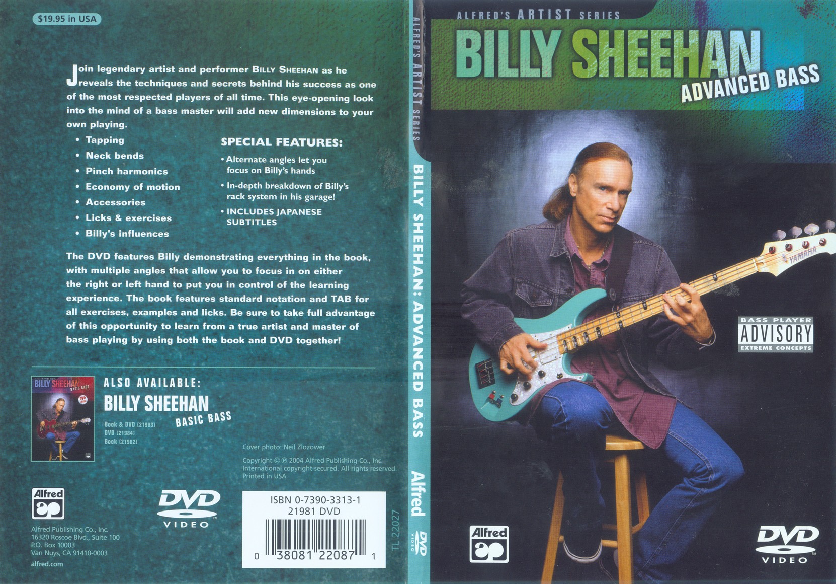 Billy Sheehan - Advanced Bass (Repost)