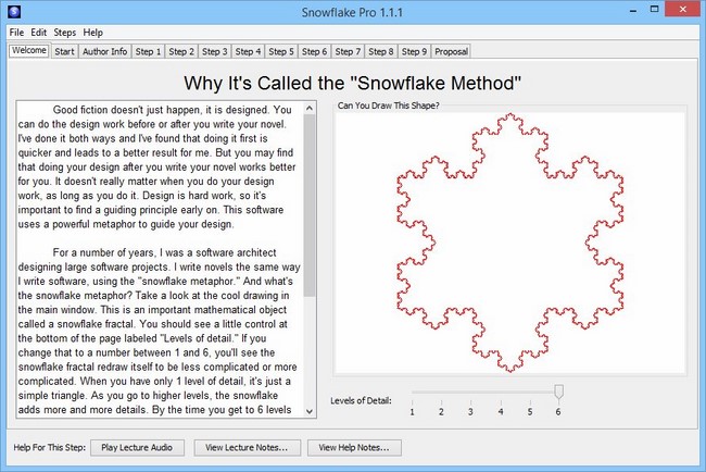 Snowflake Pro Writing Software 1.1.1.0 Retail