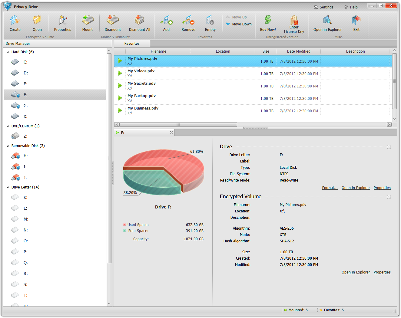 Privacy Drive 2.10.0 Build 790