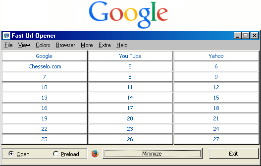 Fast Url Opener 3.06