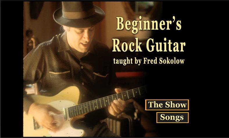 Beginner's Rock Guitar taught by Fred Sokolow