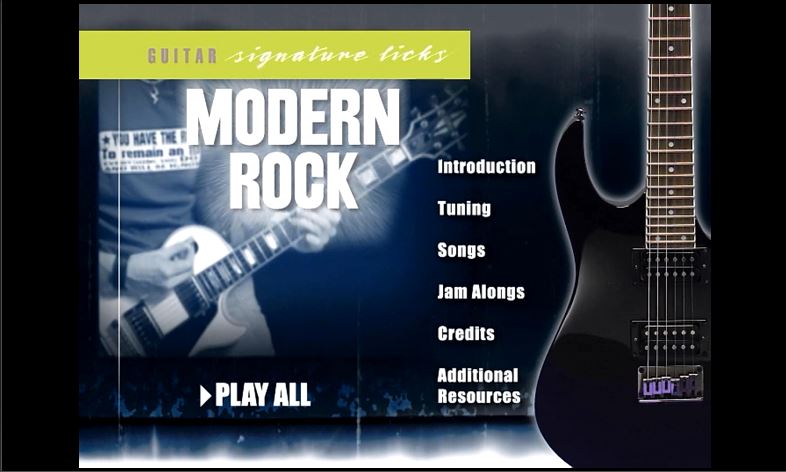 Guitar Signature Licks - Modern Rock by Troy Stetina