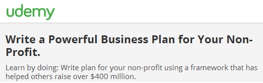 Write a Powerful Business Plan for Your Non-Profit.