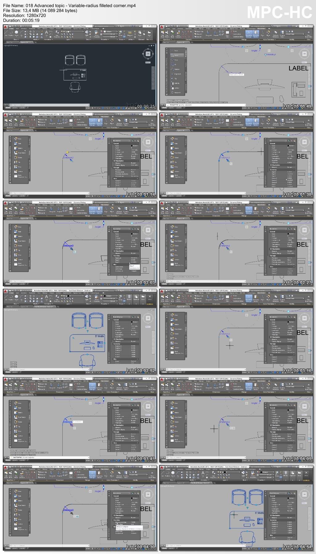 Lynda - Designing Dynamic Blocks in AutoCAD