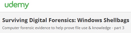 Surviving Digital Forensics: Windows Shellbags