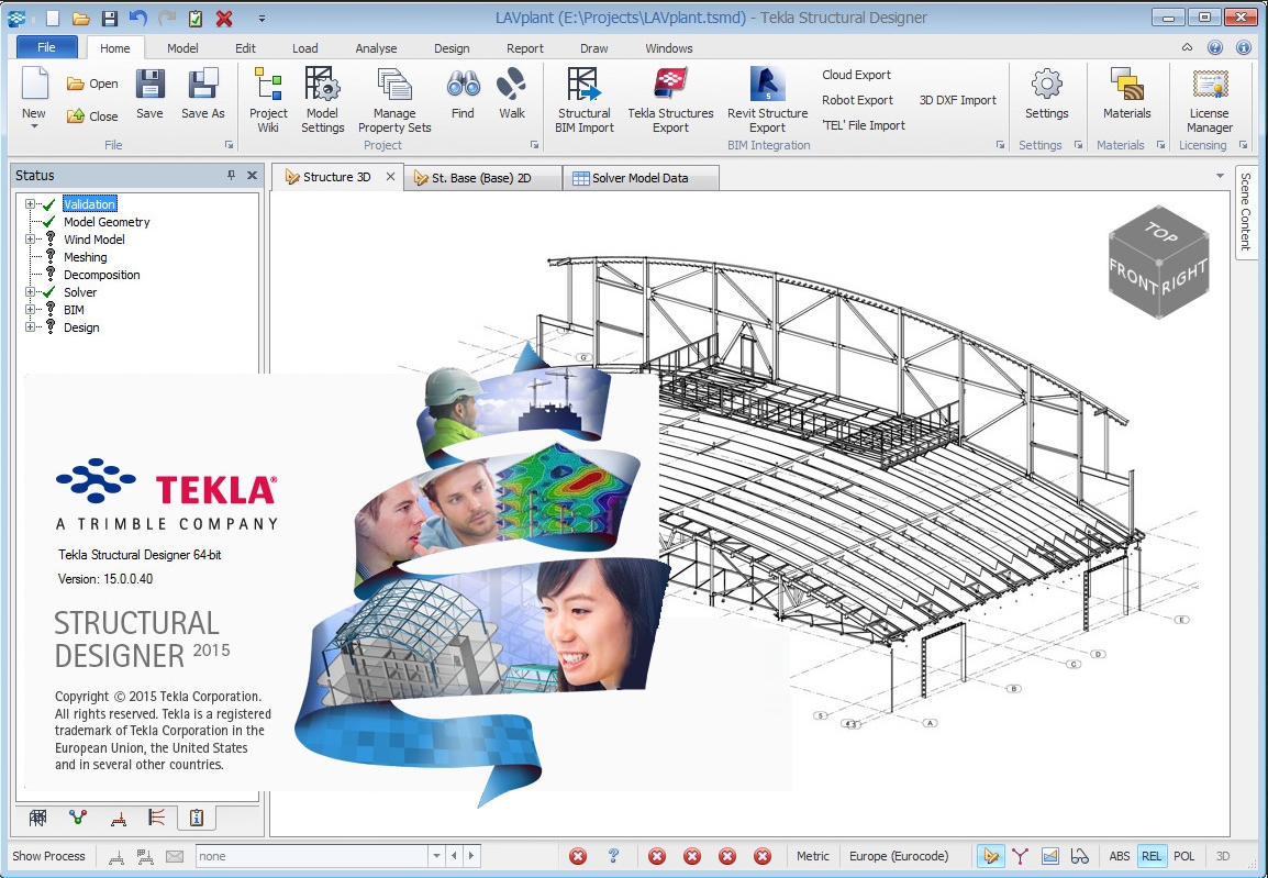 Tekla Structural Designer 2015 version 15.0