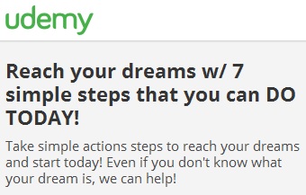 Reach your dreams w/ 7 simple steps that you can DO TODAY!