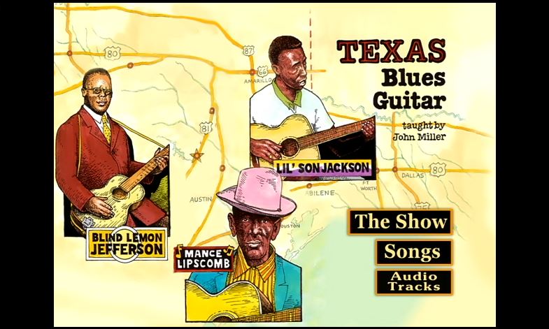 Texas Blues Guitar taught by John Miller