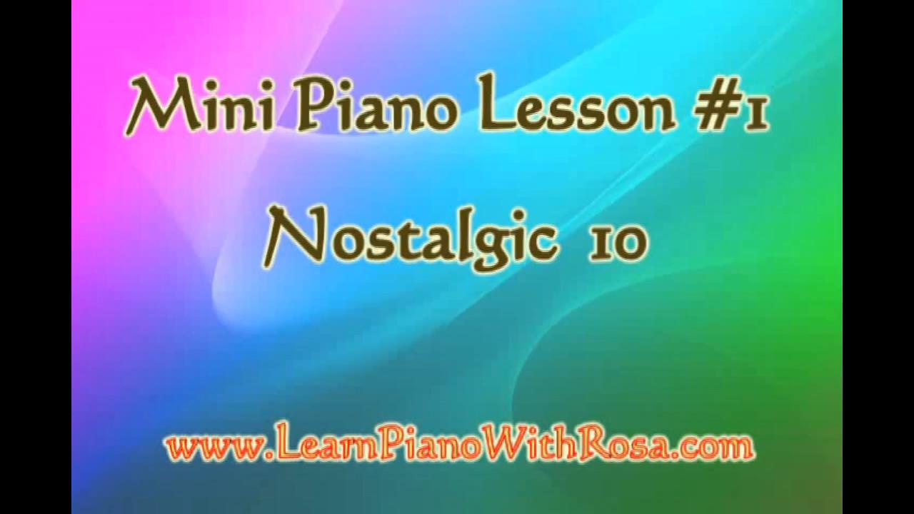 Learn Fun Piano Tips to Play LH Ballad to play in C & F Keys