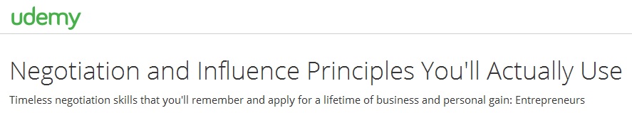 Negotiation and Influence Principles You'll Actually Use