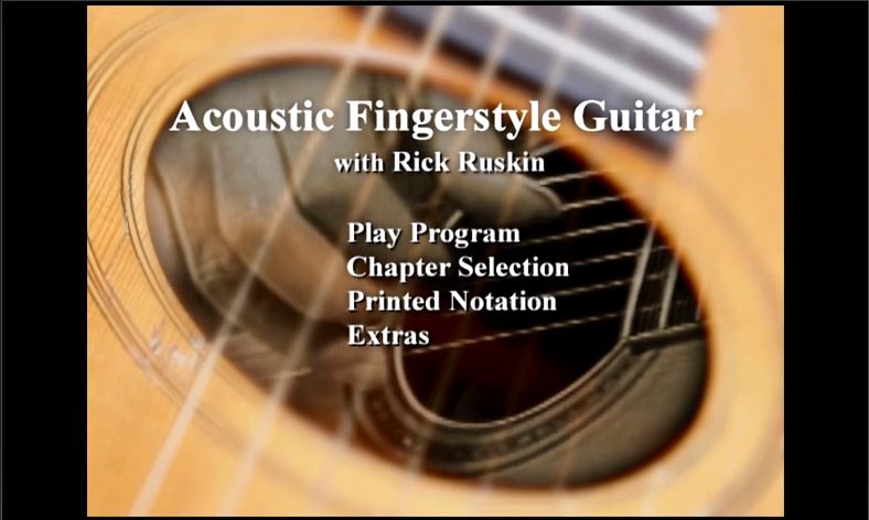 Acoustic Fingerstyle Guitar with Rick Ruskin