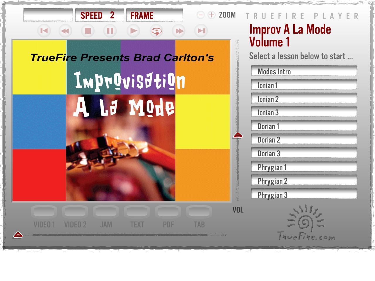 TrueFire - Improvisation A La Mode