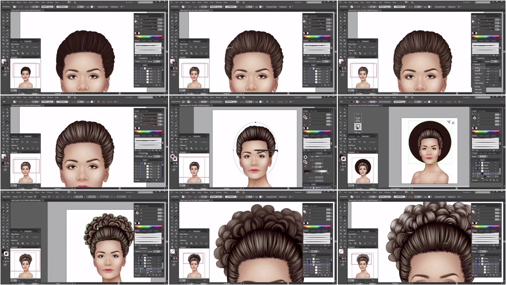 TutsPlus - Creative Vector Hair