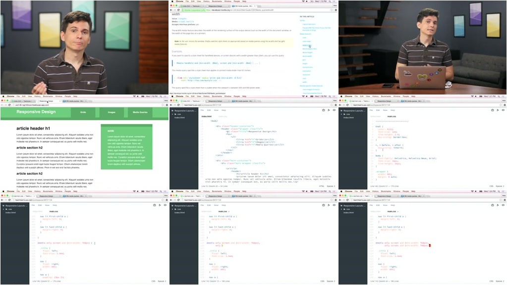 TeamTreehouse - Responsive Layouts