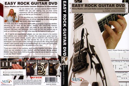 Easy Rock Guitar – Heavy Rhythm and Lead Guitar Lessons: Beginner to Intermediate