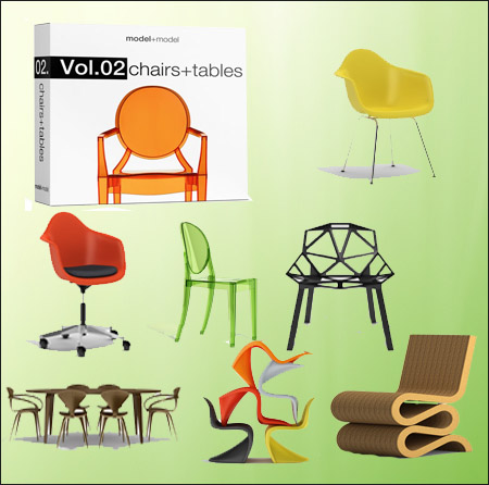 Modelplusmodel Vol 02 Chairs & tables