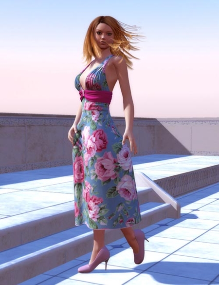 Sundress Textures for Jingle Bell Dress