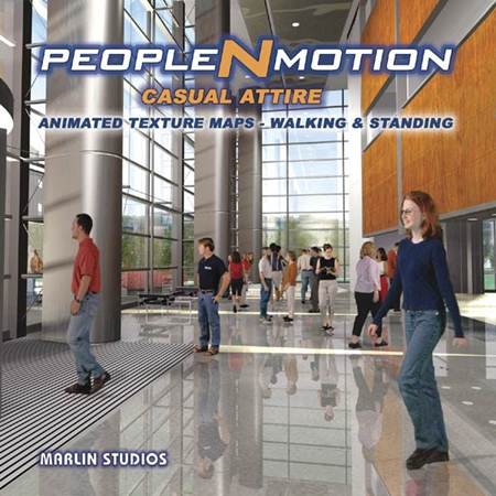 Marlin Studio People In Motion Textures, Casual Attire