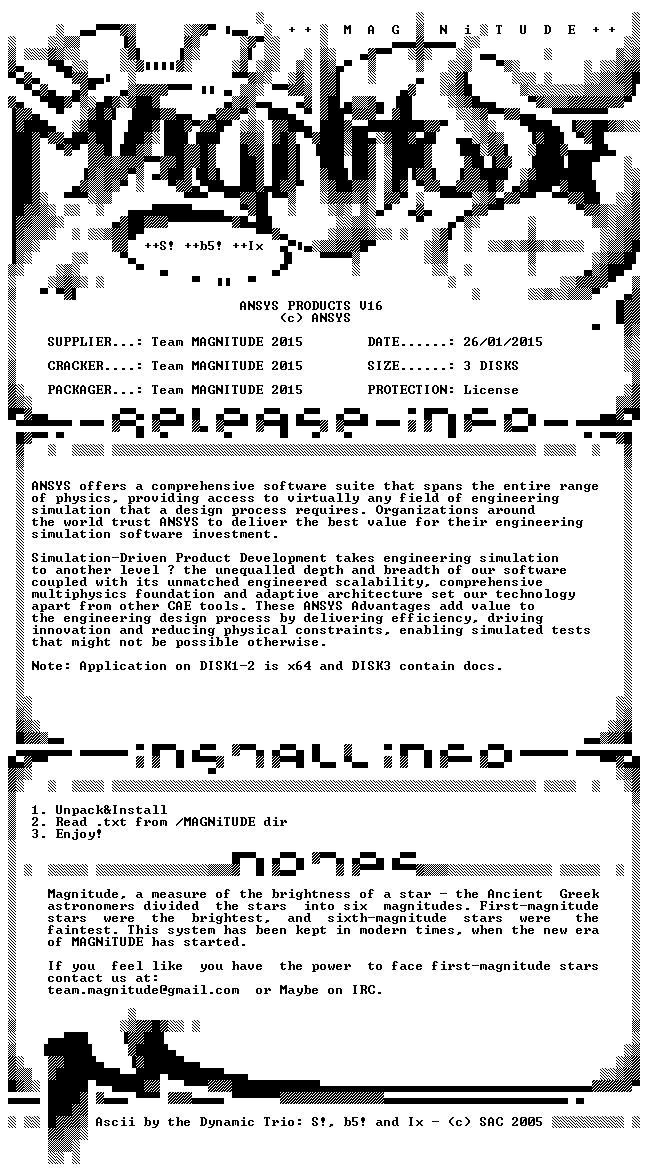 ANSYS Products v16.0 x64-MAGNiTUDE